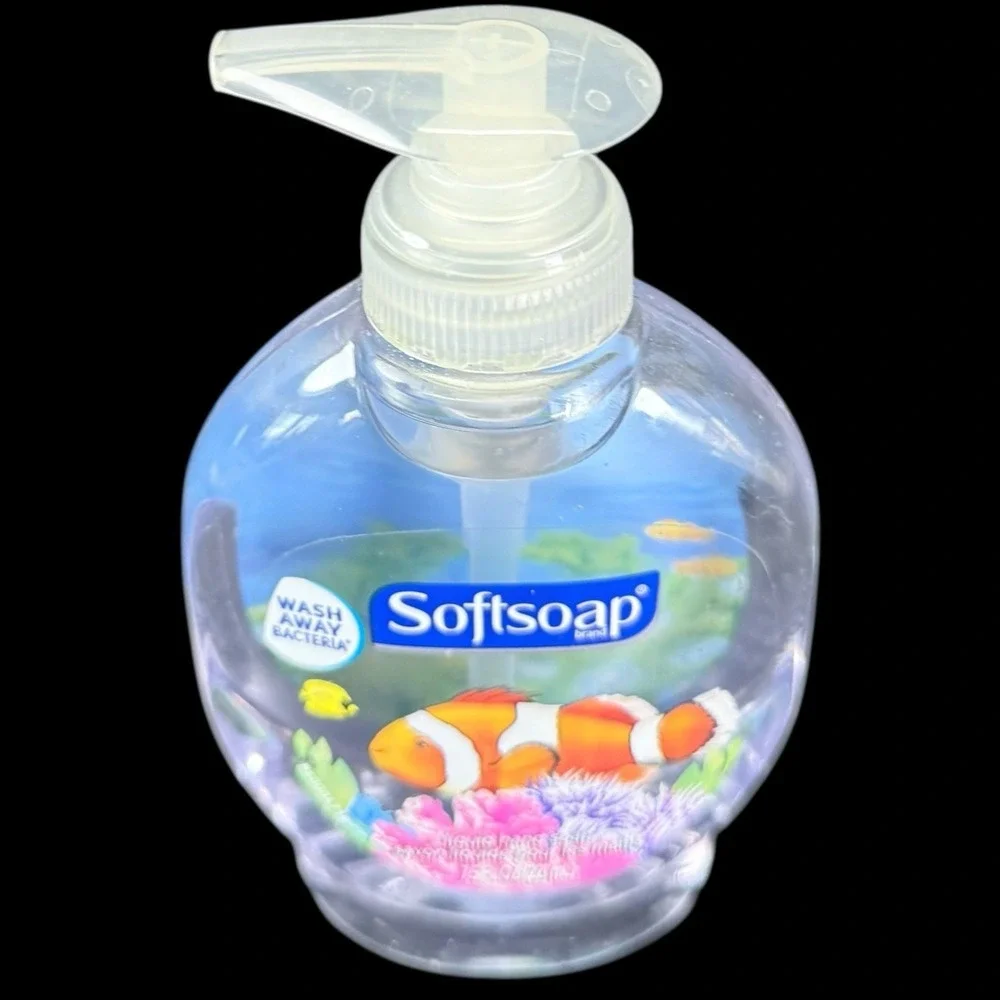 Vintage SoftSoap‎ Aquarium Series Fish Panel Inside 7.5 oz Clownfish New Unused